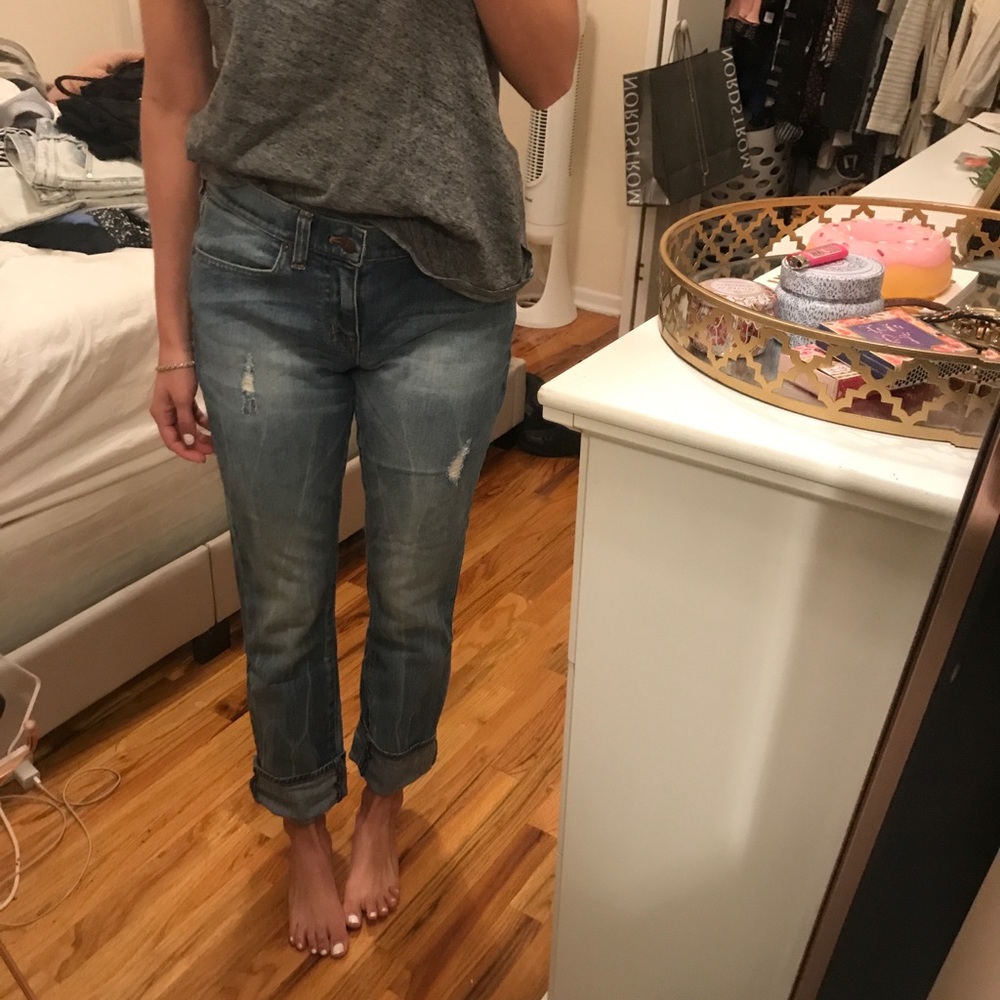 J Crew boyfriend jeans